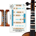 Fantastic Finger Guide - Violin Finger Guide, Note Stickers for Beginners