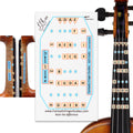 Fantastic Finger Guide - Violin Finger Guide, Note Stickers for Beginners