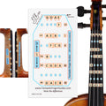Fantastic Finger Guide - Violin Finger Guide, Note Stickers for Beginners