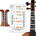 Fantastic Finger Guide - Violin Finger Guide, Note Stickers for Beginners