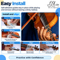 Fantastic Finger Guide - Violin Finger Guide, Note Stickers for Beginners