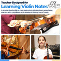 Fantastic Finger Guide - Violin Finger Guide, Note Stickers for Beginners