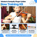 Fantastic Finger Guides Violin Bow Training Kit – Hold & Straight Bow Guide
