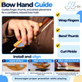 Fantastic Finger Guides Violin Bow Training Kit – Hold & Straight Bow Guide