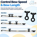 Fantastic Finger Guides Violin Bow Training Kit – Hold & Straight Bow Guide