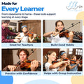 Fantastic Finger Guides Violin Bow Training Kit – Hold & Straight Bow Guide