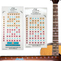 Fantastic Acoustic/Electric Guitar Finger Guide - Fretboard Stickers