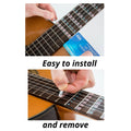 Left-Handed Acoustic and Electric Guitars Guide Sticker  | Fantastic Finger Guides