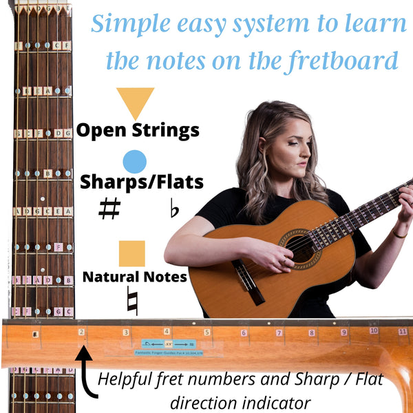 Best Guitar Fretboard Stickers Fantastic Finger Guides