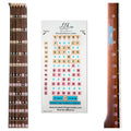 Left-Handed Acoustic and Electric Guitars Guide Sticker  | Fantastic Finger Guides
