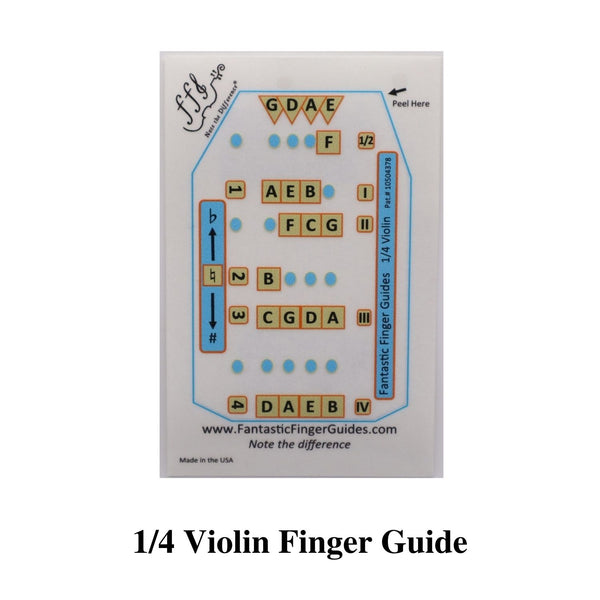 Neck Trainer Violin Finger Guide Sticker For Beginners - Black Hungary ...